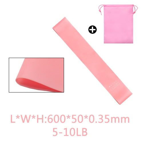 Yoga Crossfit Resistance Bands 5 Level Rubber Training Pull Rope