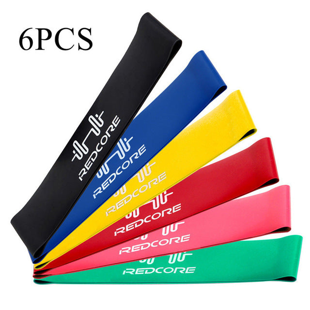 Fitness Rubber Resistance Bands Stretch Band Workout Sports